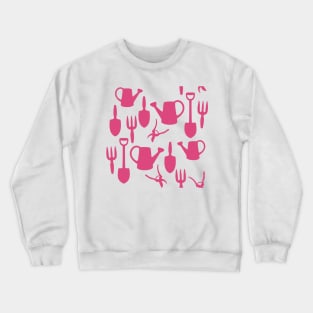 Gardener Pink Pattern Crewneck Sweatshirt